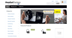 Desktop Screenshot of headsetfactorydirect.com