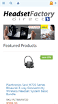 Mobile Screenshot of headsetfactorydirect.com